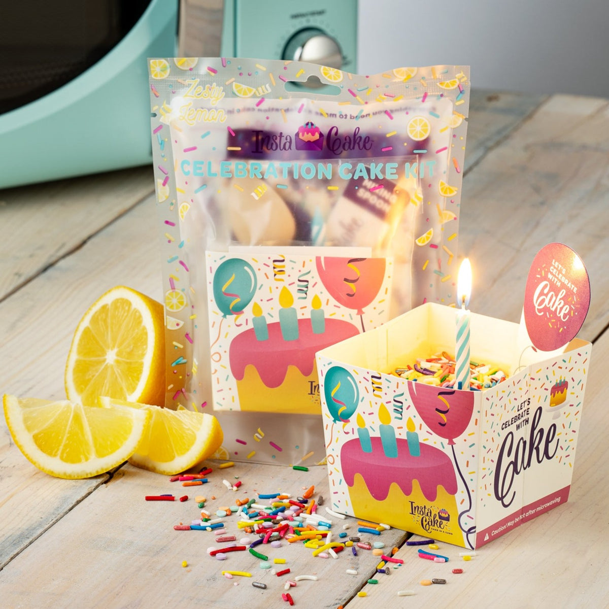 InstaCake - Lemon Cake Kit