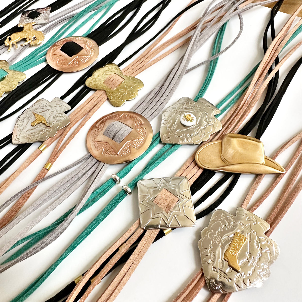 &quot;Rodeo Day&quot; Bolo Necklaces