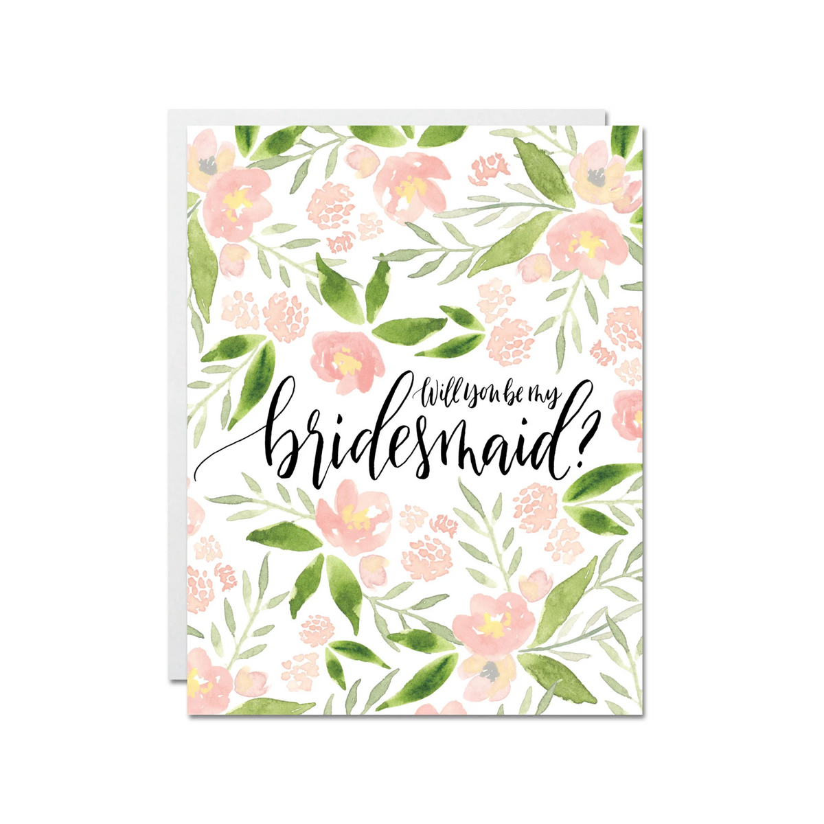 &quot;Will You Be My Bridesmaid?&quot; Card