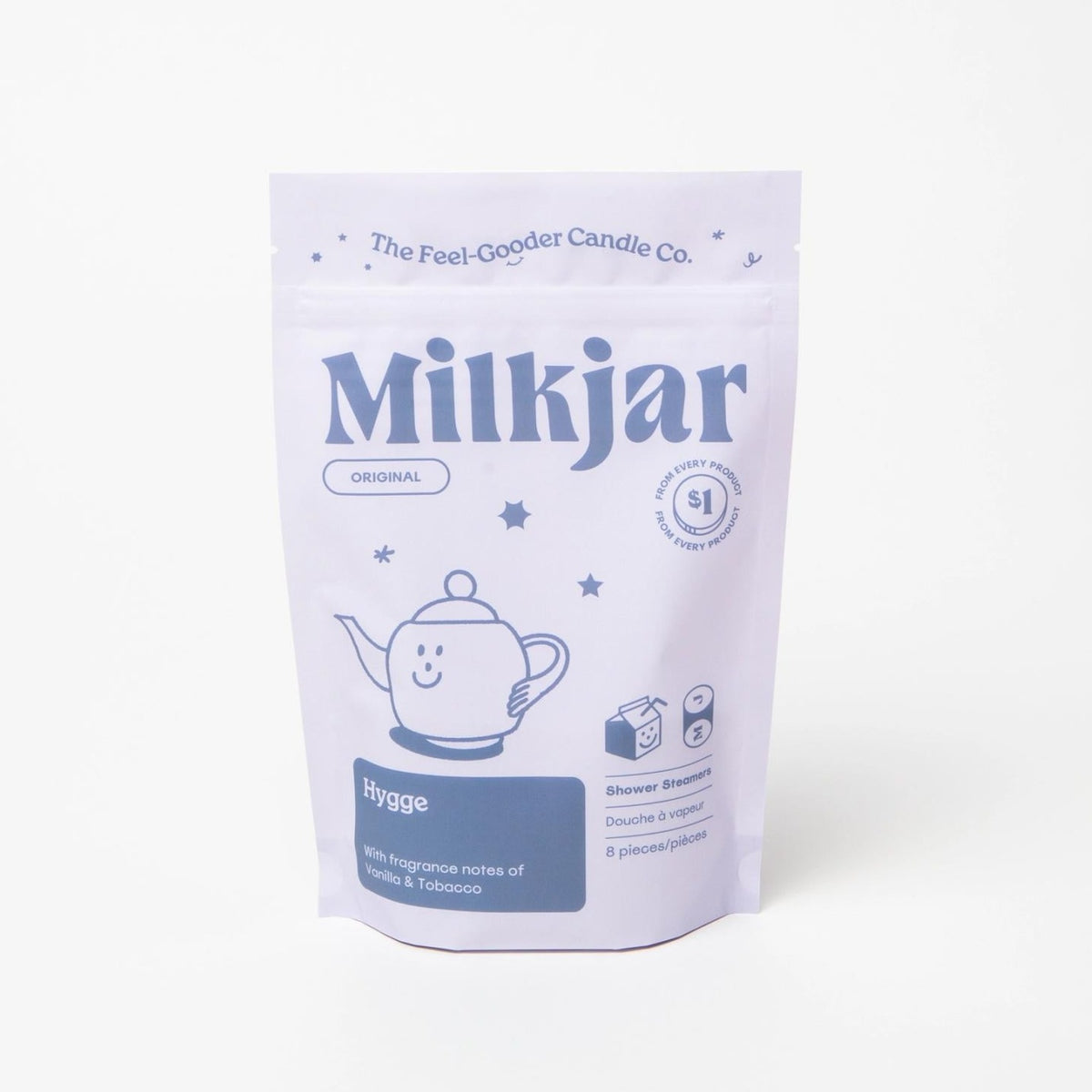Milk Jar Shower Steamers - Hygge