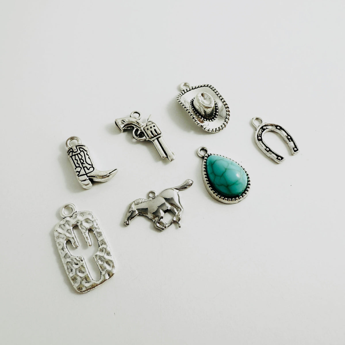 "Wynonna" Rhinestone Cowboy Boot Charm