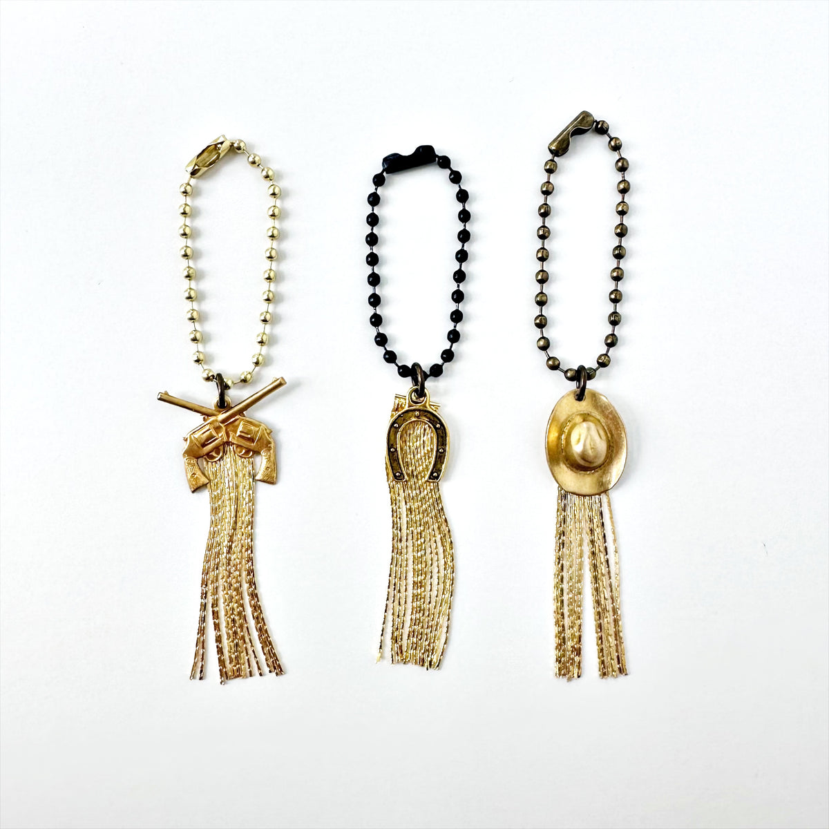 “Reba” Cowboy Boot Charms (Gold)