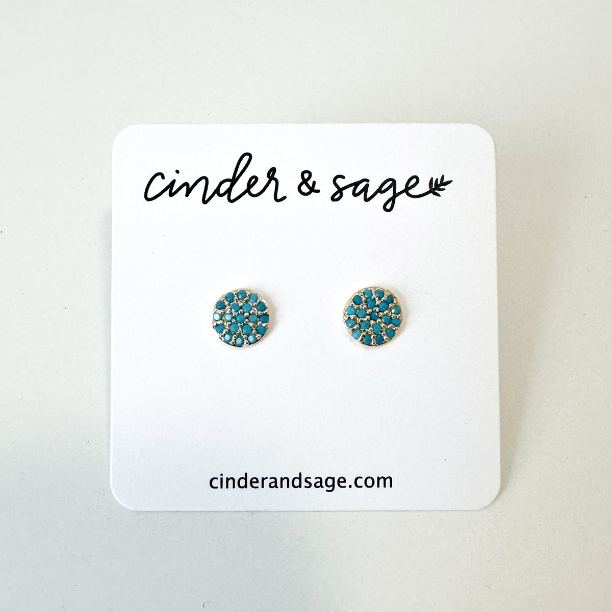 “Big Sky” Stud Earrings