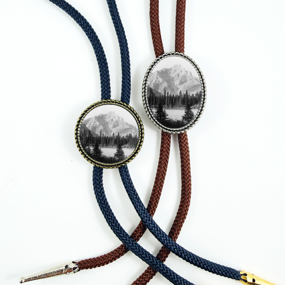 "Cascade Mountain" Heritage Bolo Tie