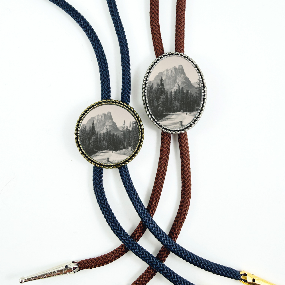 "Castle Mountain" Heritage Bolo Tie