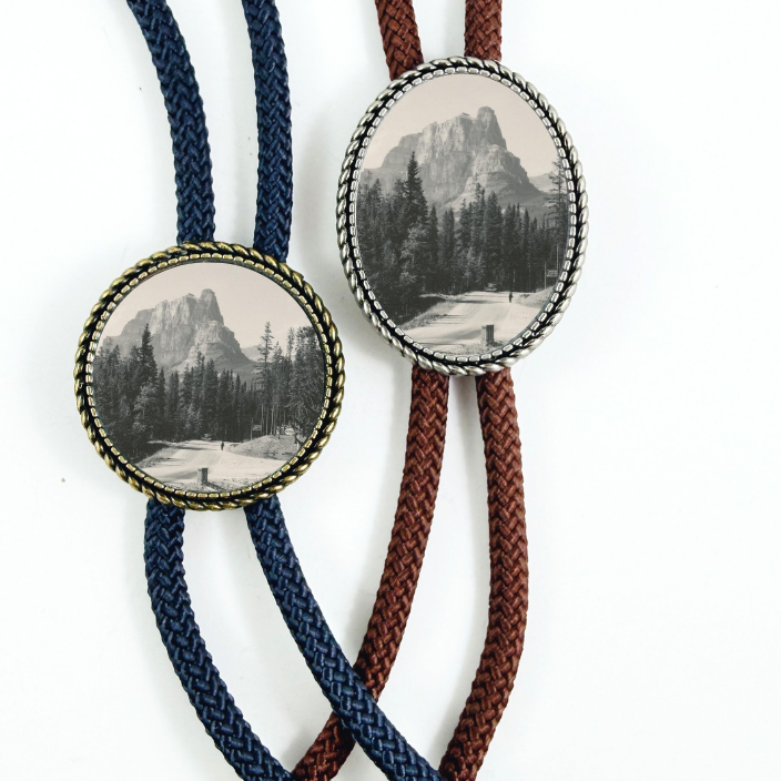 "Castle Mountain" Heritage Bolo Tie
