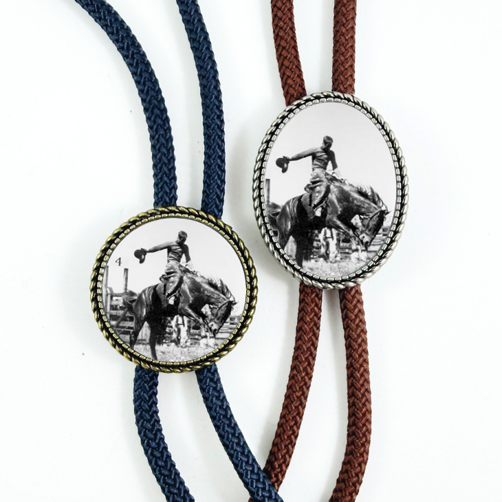 "8 Seconds" Heritage Bolo Tie