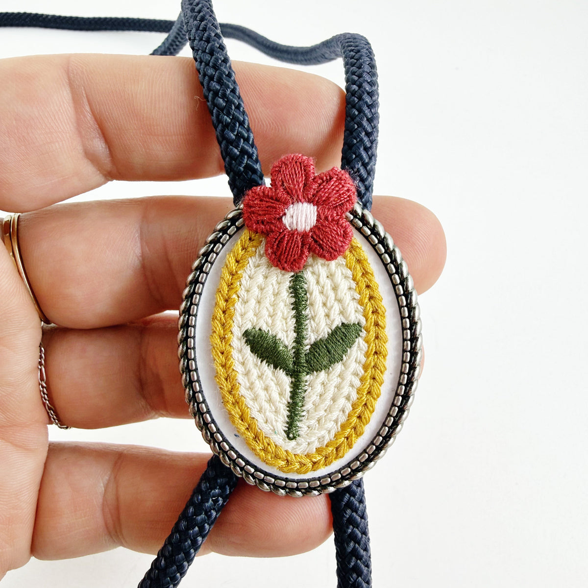 “Springtime” Crochet Bolo Ties