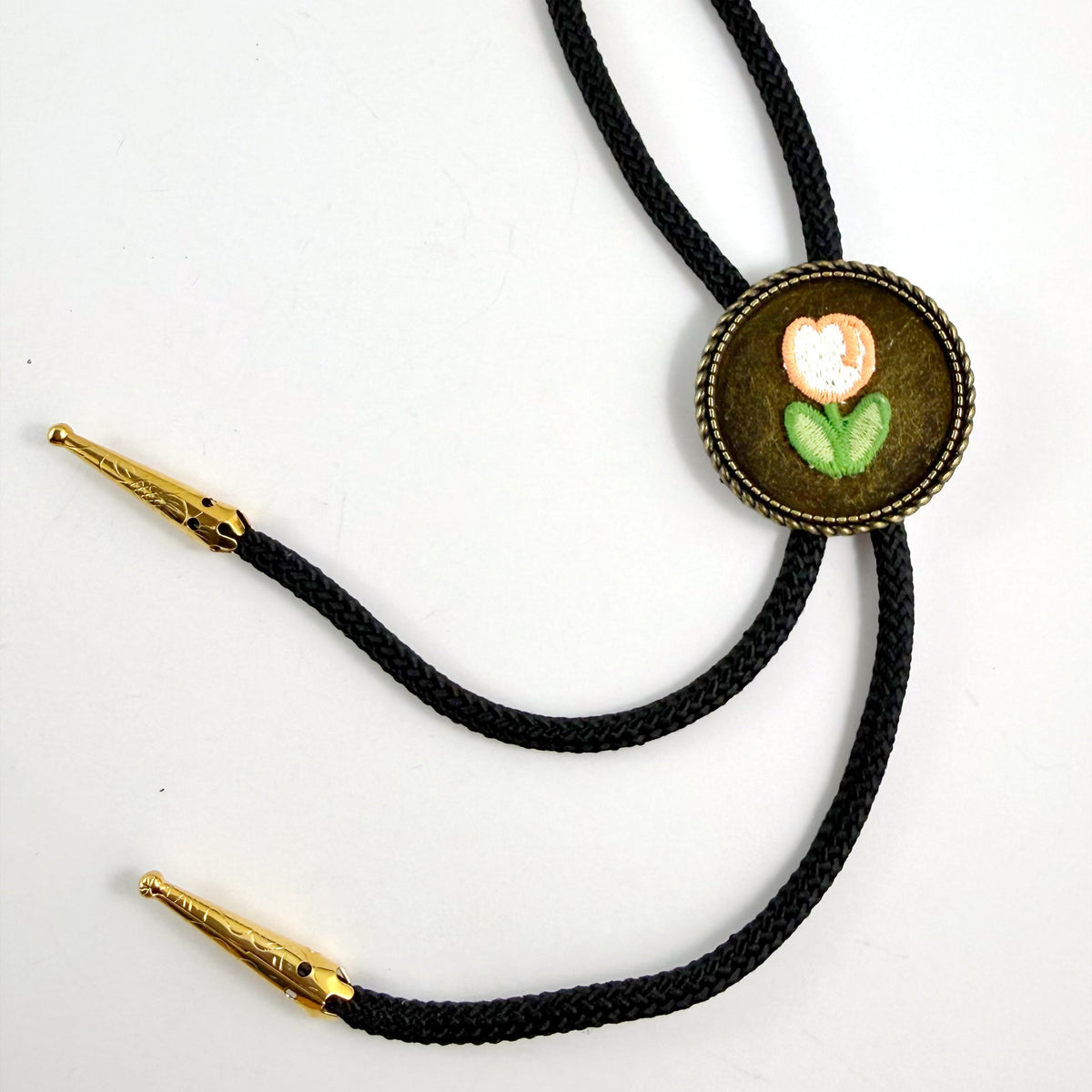 “Wildflower” Embroidery Bolo Ties