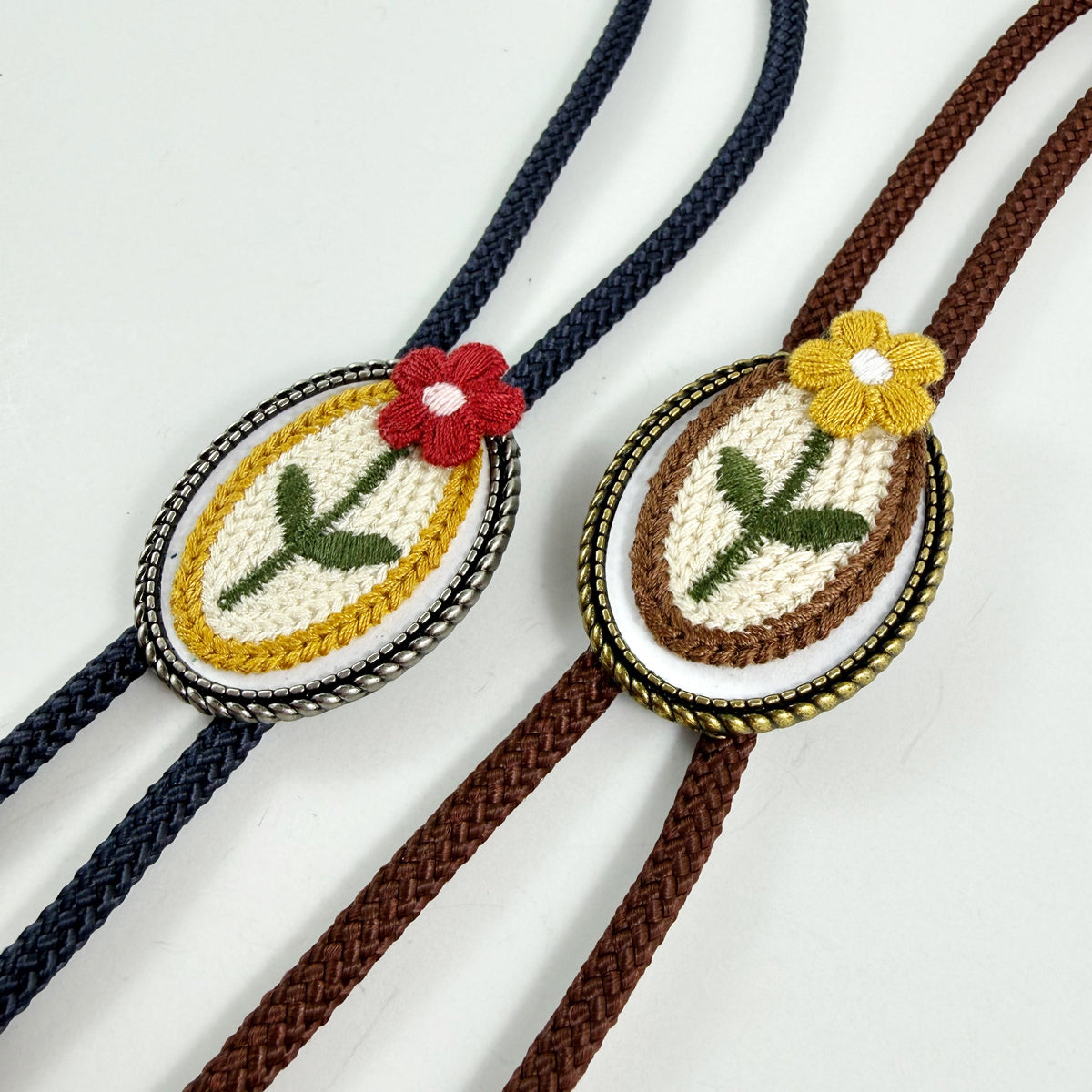 “Springtime” Crochet Bolo Ties