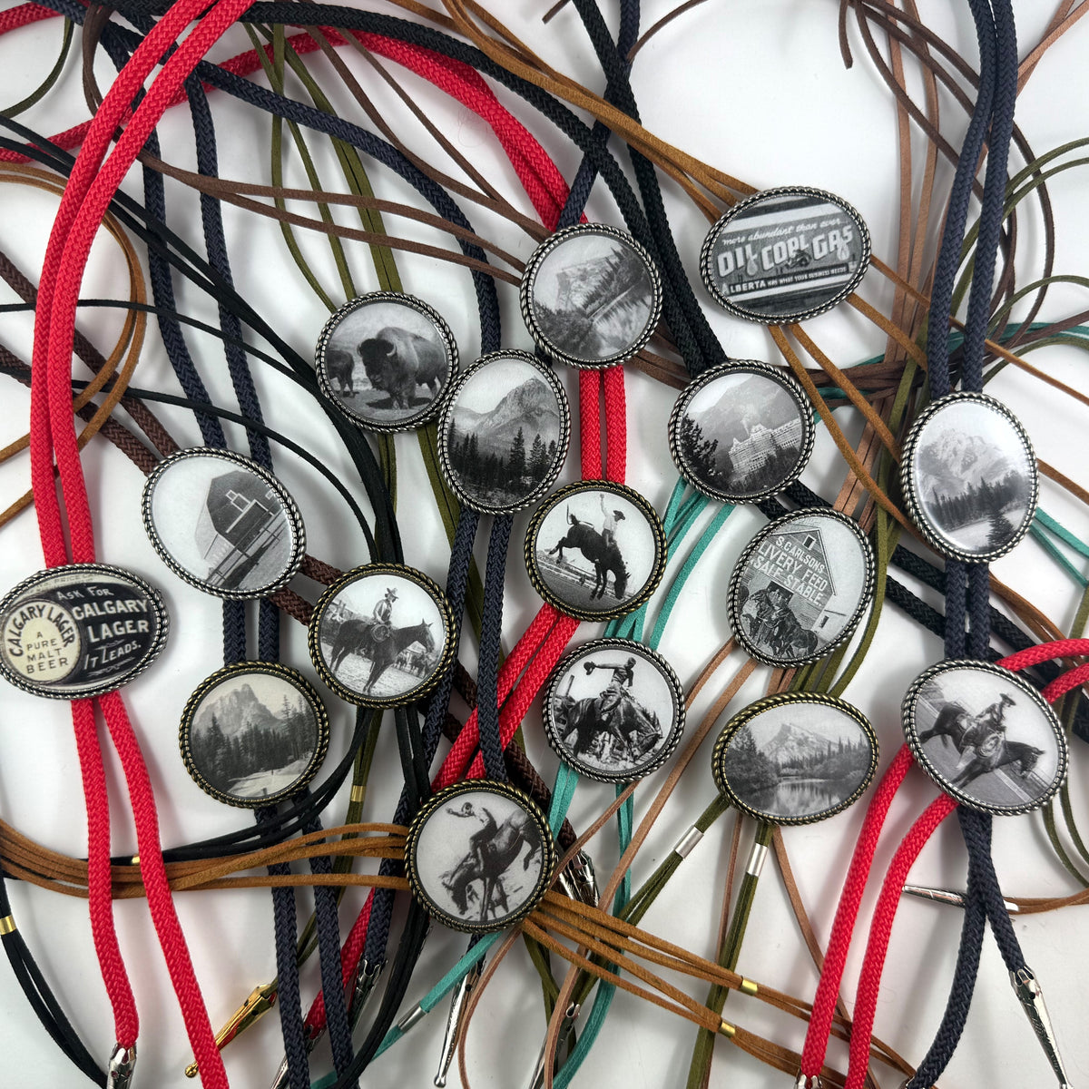 "8 Seconds" Heritage Bolo Tie