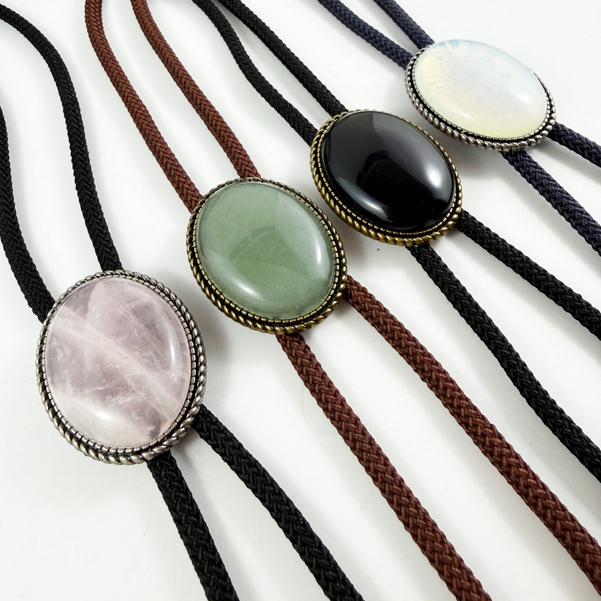 “Gemstone Cowgirl" Bolo Tie