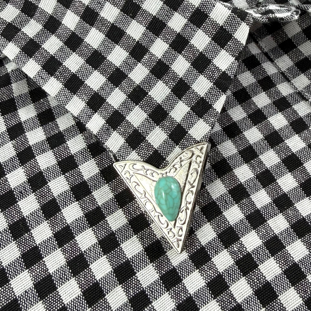 “Yuma” Turquoise Collar Tips