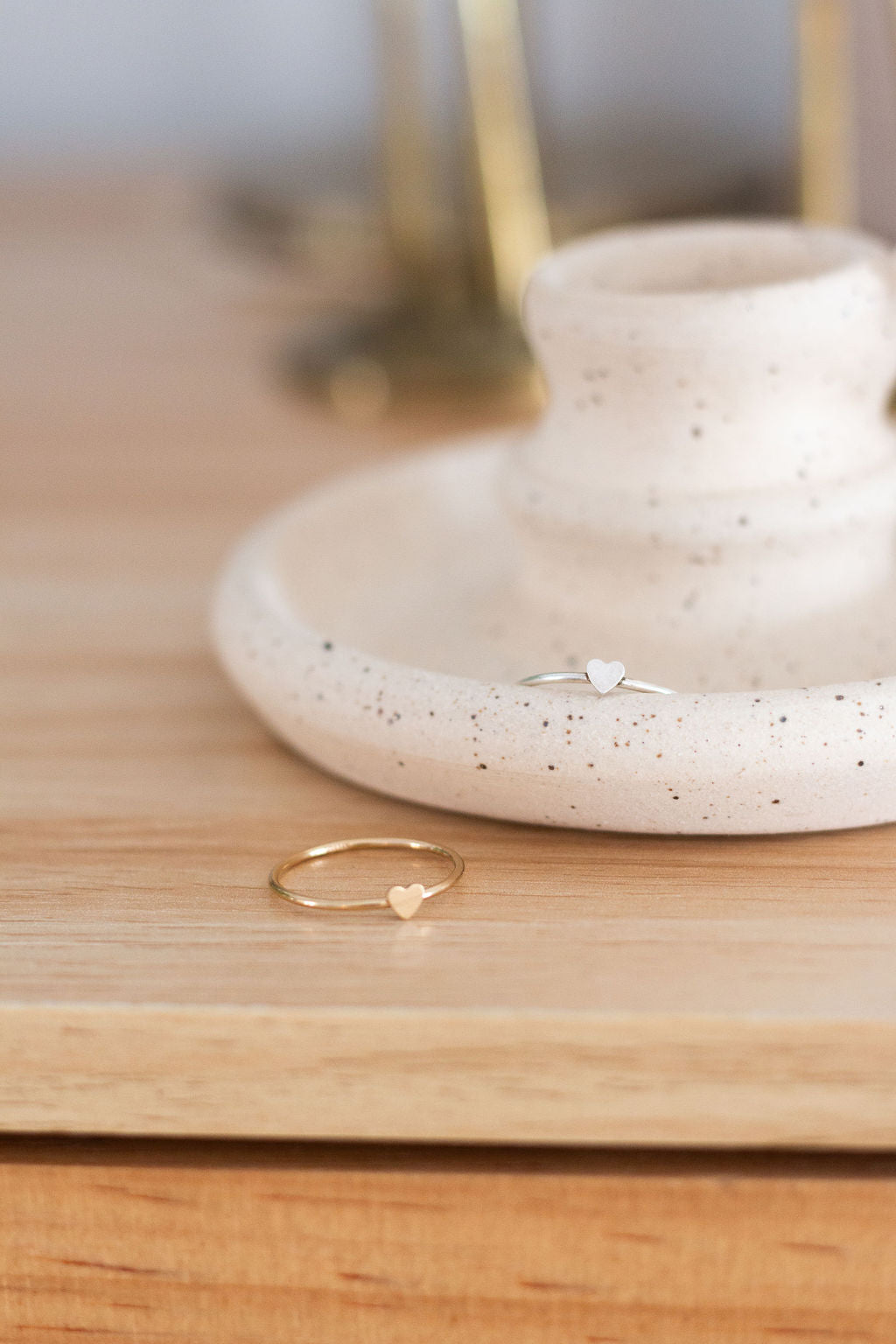 “Sweetheart” Everlast Stacking Ring