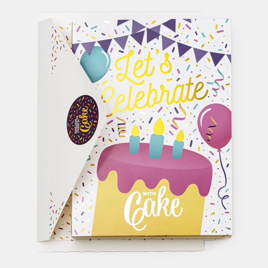InstaCake Card - Celebrate - Lemon