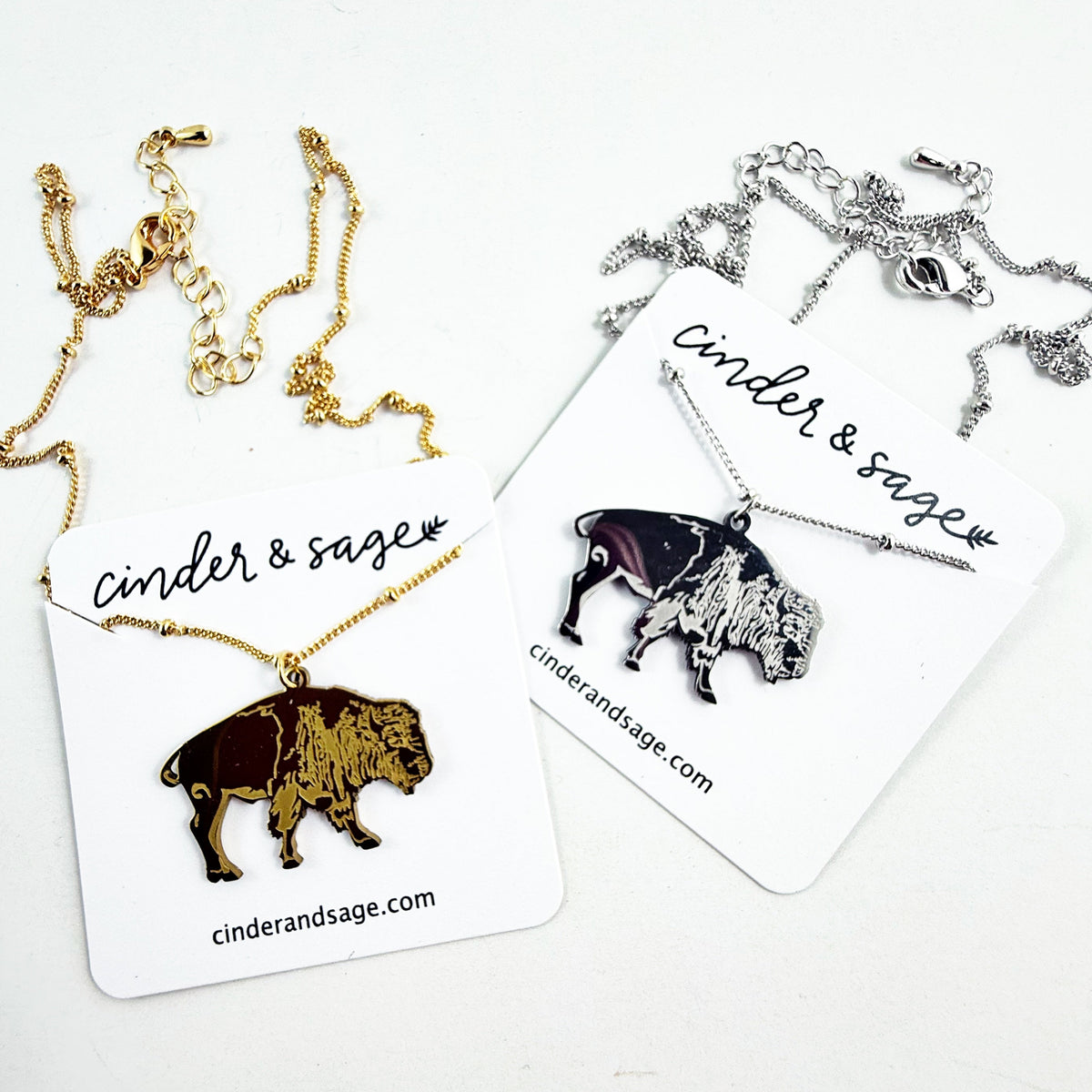 “Roam” Buffalo Necklace