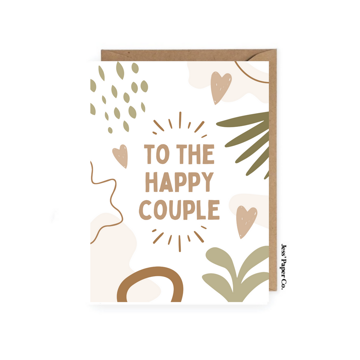 &quot;To The Happy Couple&quot; Card
