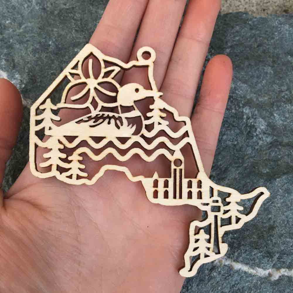 Quebec Ornament
