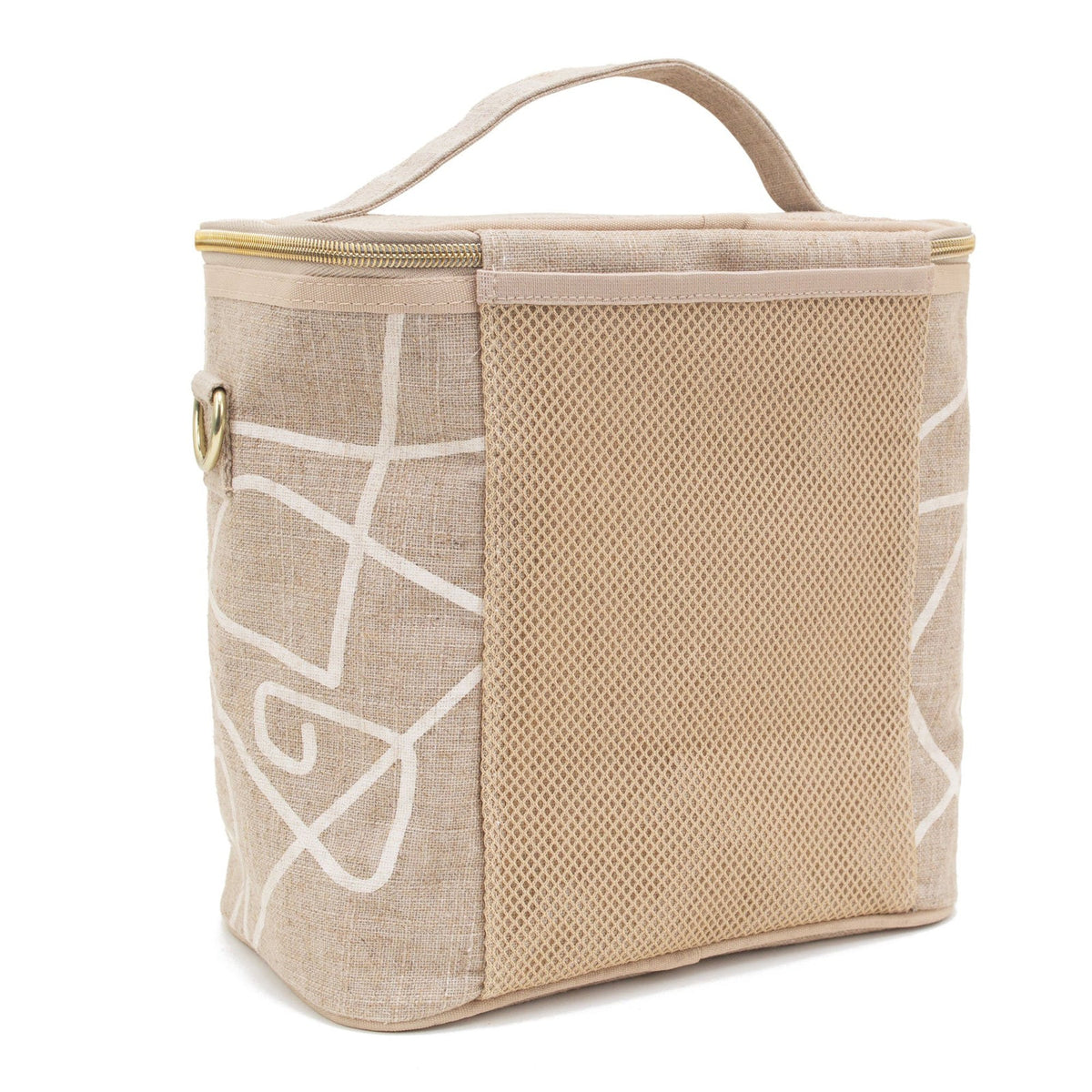 Abstract Lines Lunch Bag