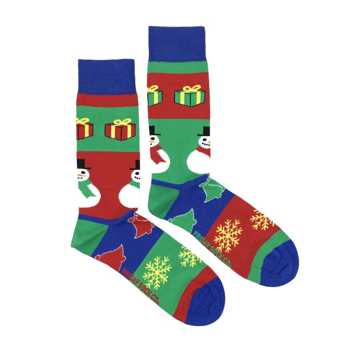 Christmas Socks - MEN&#39;S - Snowmen