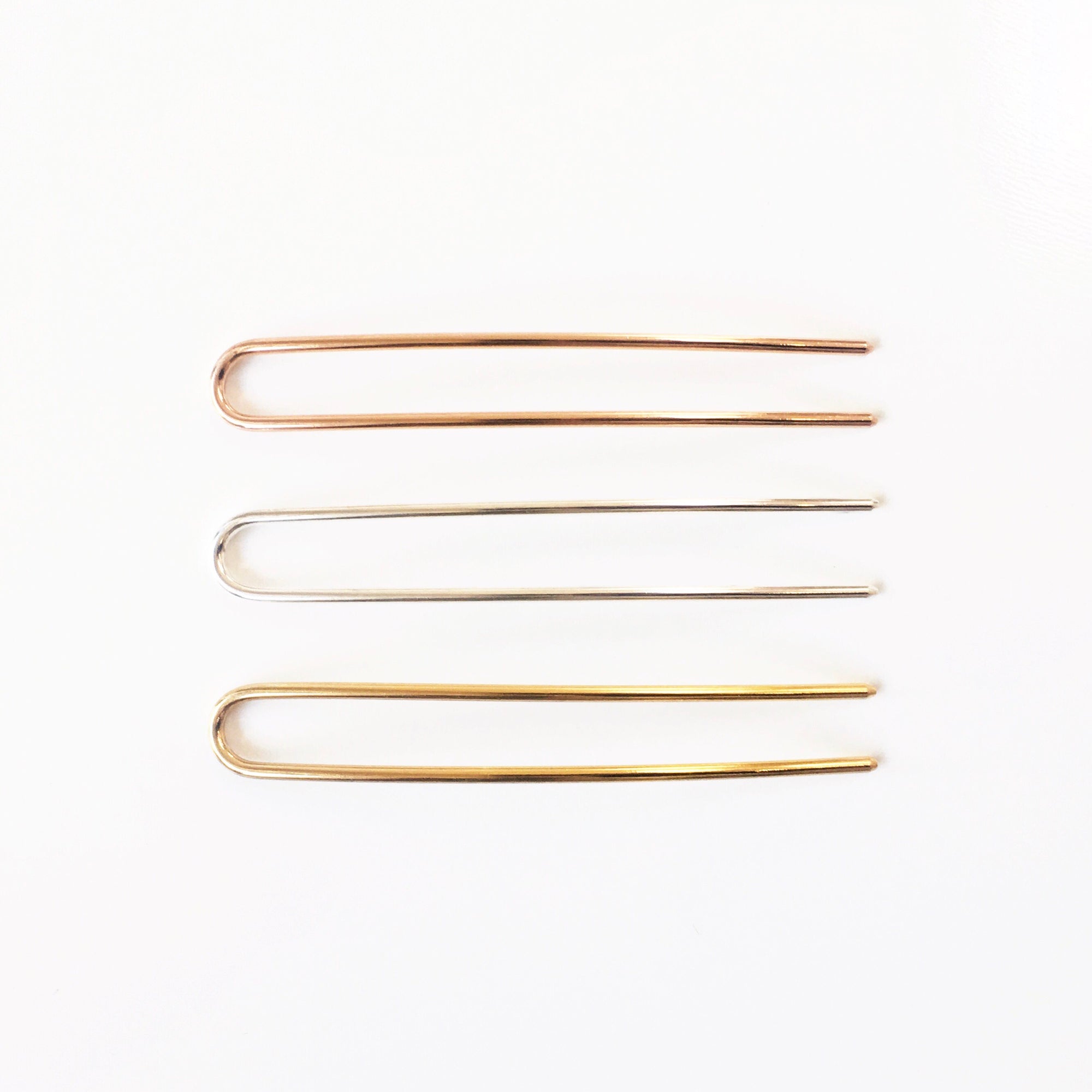 “Tossy” French Hair Pins - Cinder & Sage