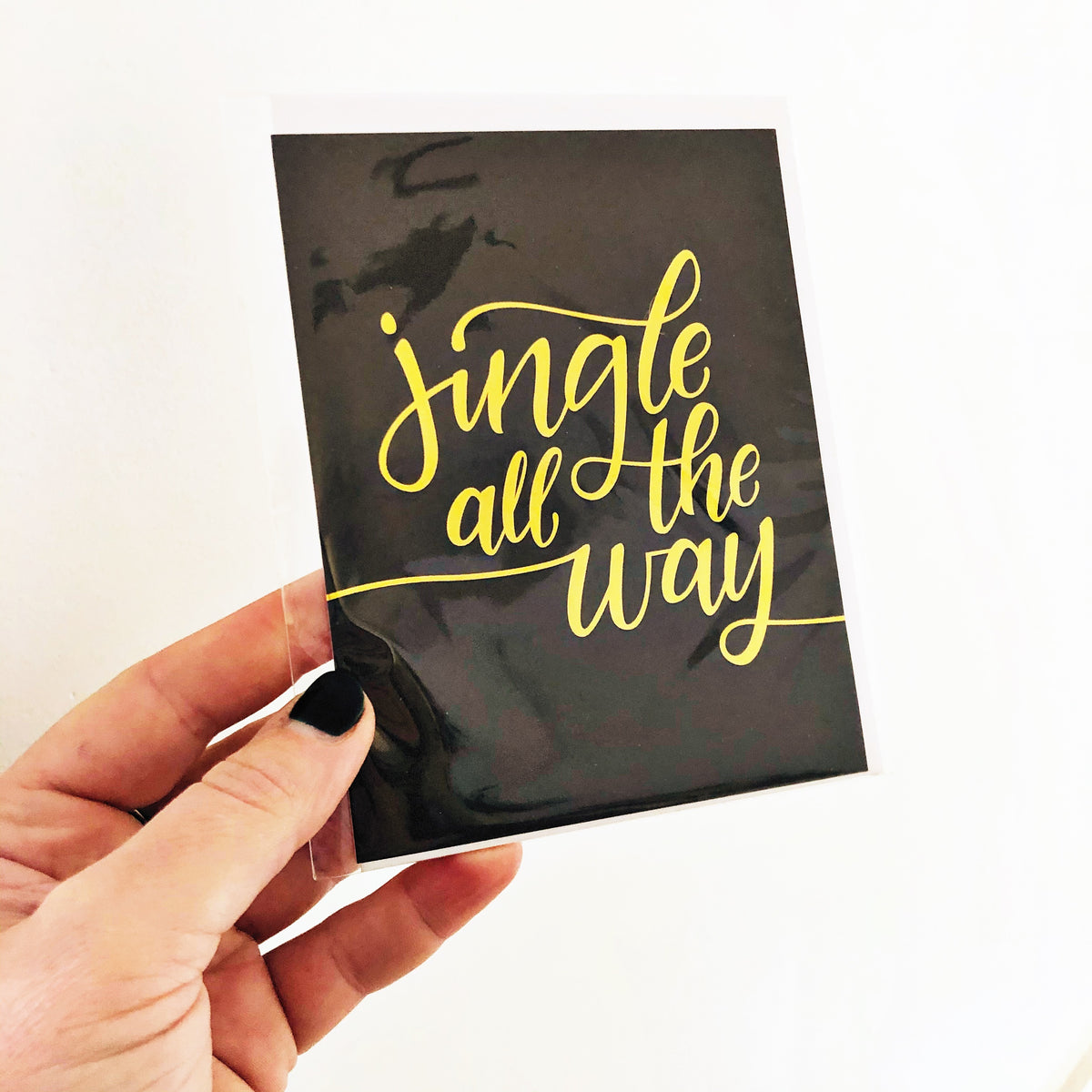 &quot;Jingle All The Way&quot; Holiday Card