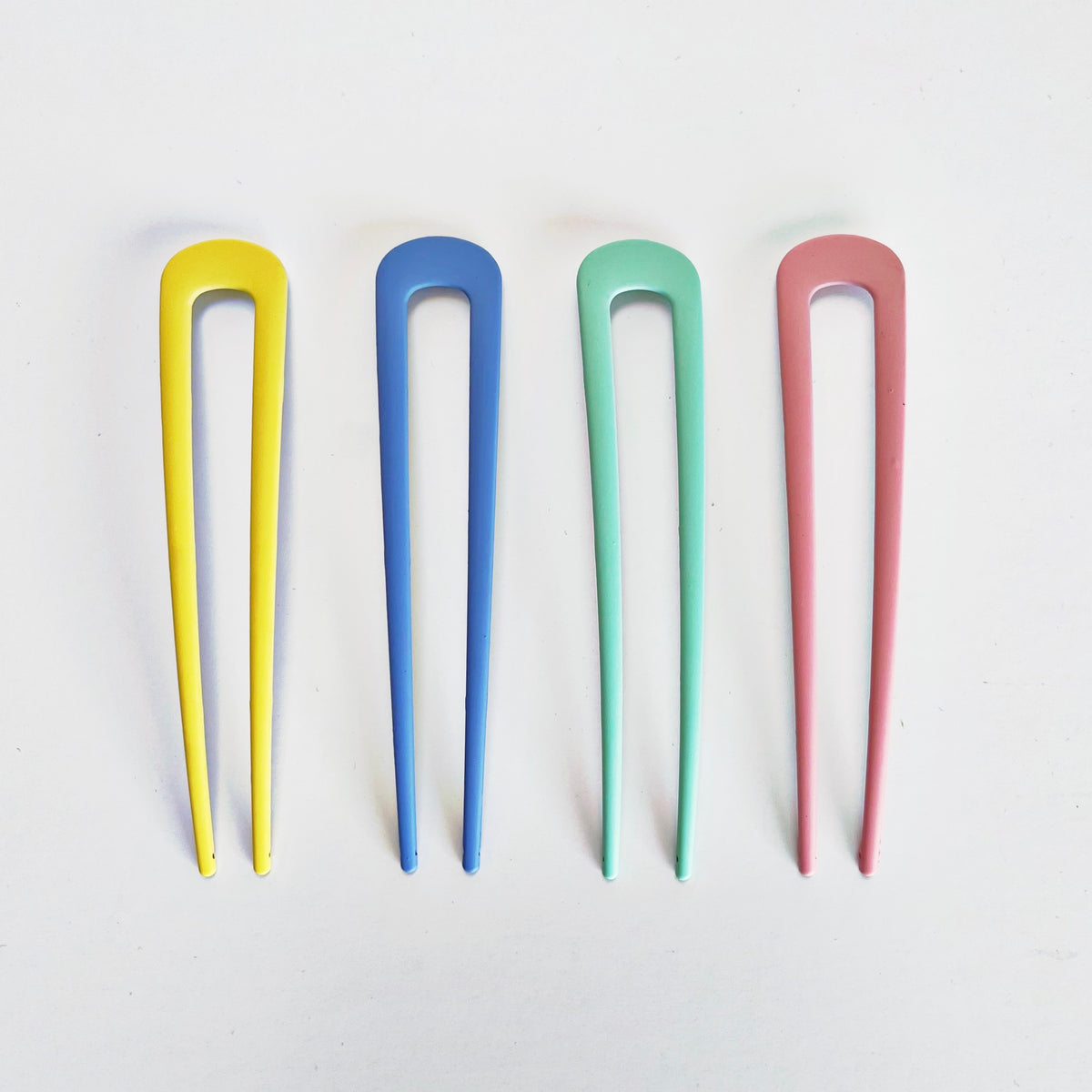 “Sunny” French Hair Pins - Pastels
