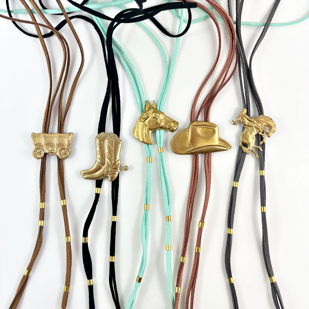 &quot;Rodeo Day&quot; Bolo Necklaces
